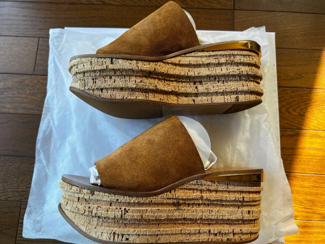 Chloé カミーユ　新品未使用　ウェッジウッドサンダル