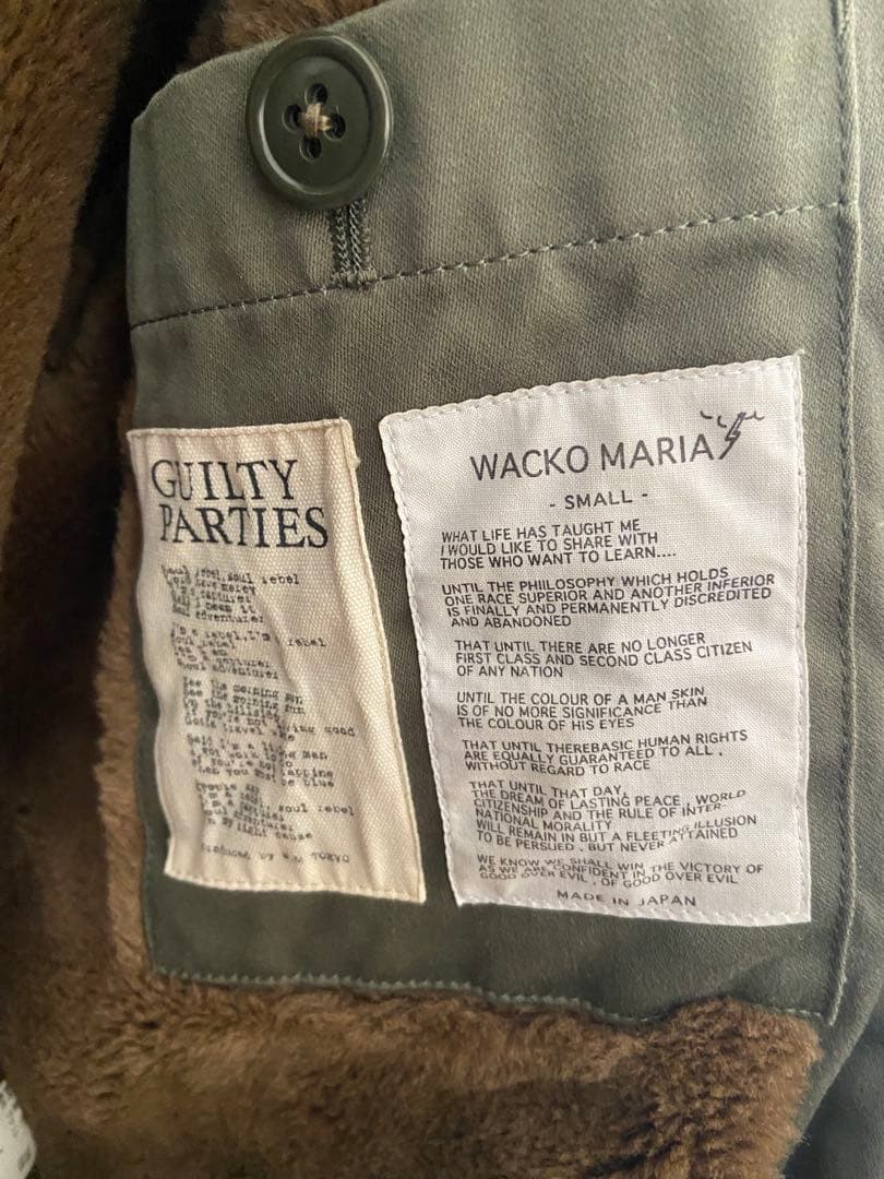 WACKO MARIA ワコマリア フライトジャケット ブルゾン S