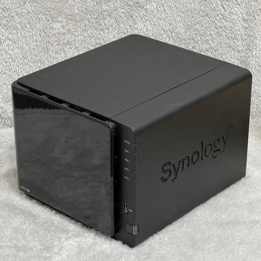 Synology DS916+(RAM 8GB) NASとHDD 14TBセット