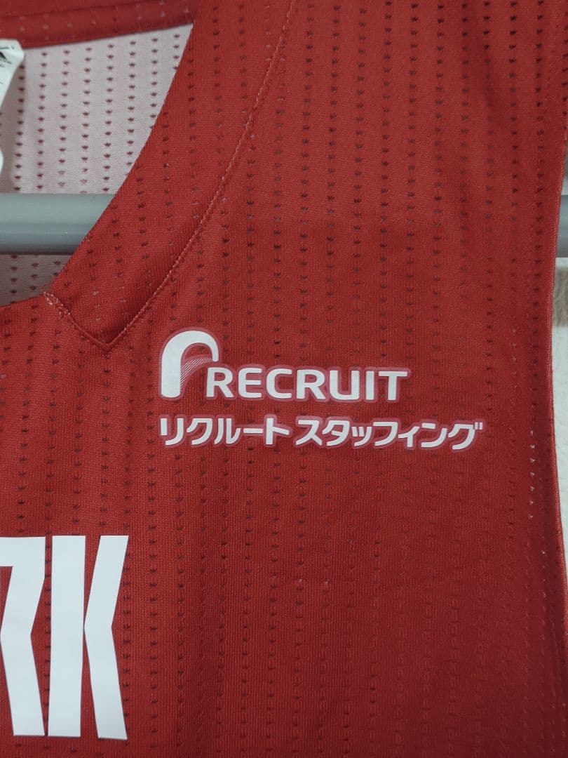 アルバルク東京 セバスチャン・サイズ FANユニフォーム 2XL 赤 レッド