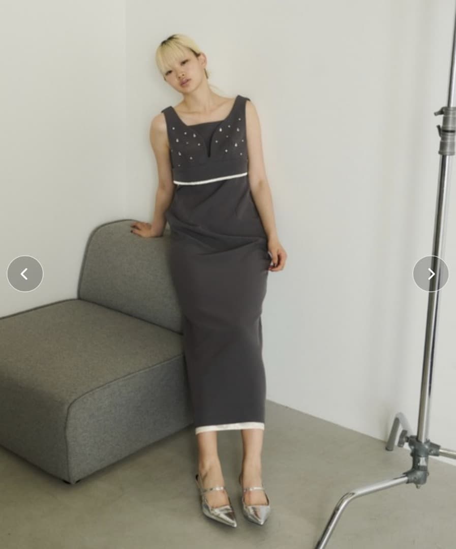 スリングバックオールウェイズシューズ シルバー