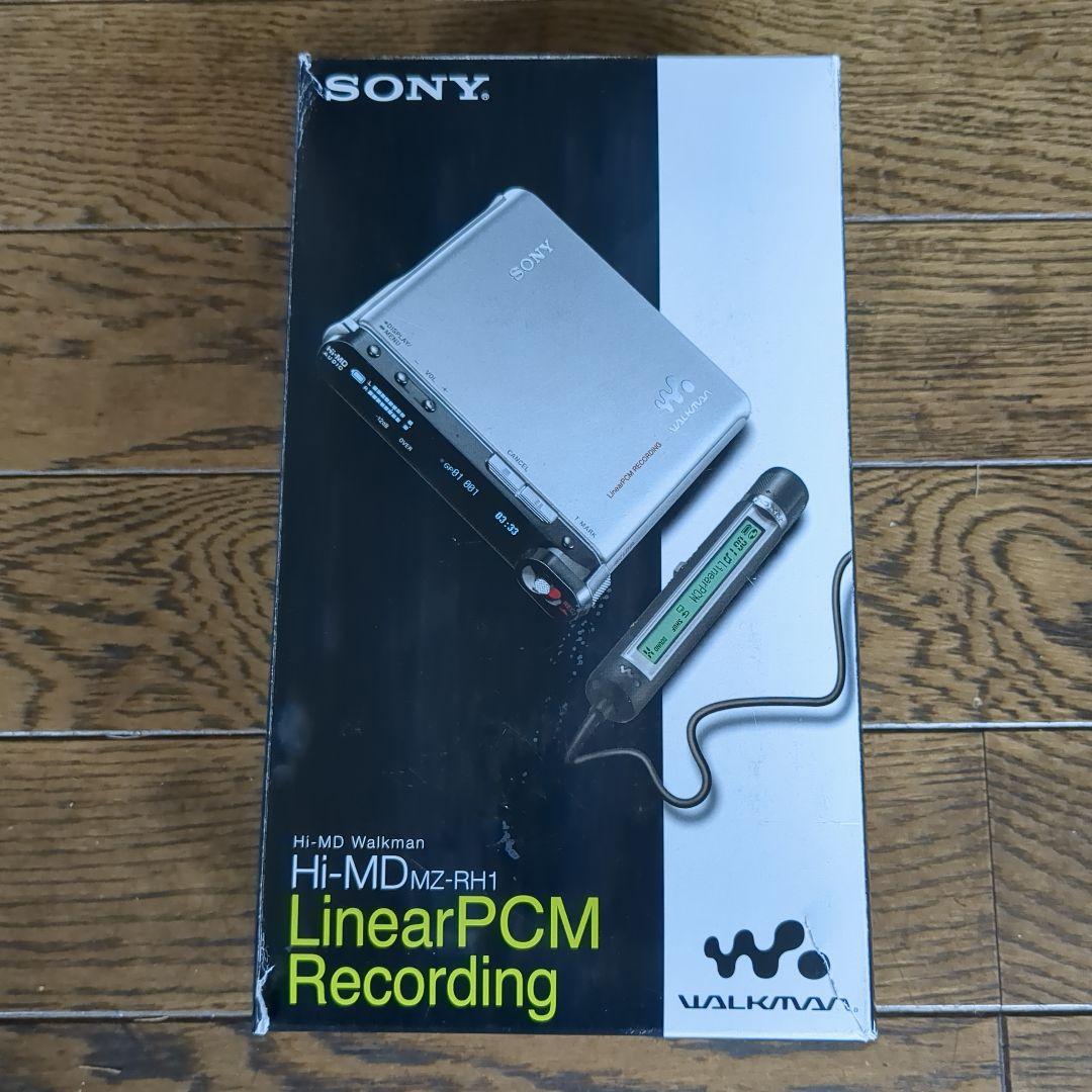未使用級★SONY Hi-MD MZ-RH1　MDウォークマン　WALKMAN