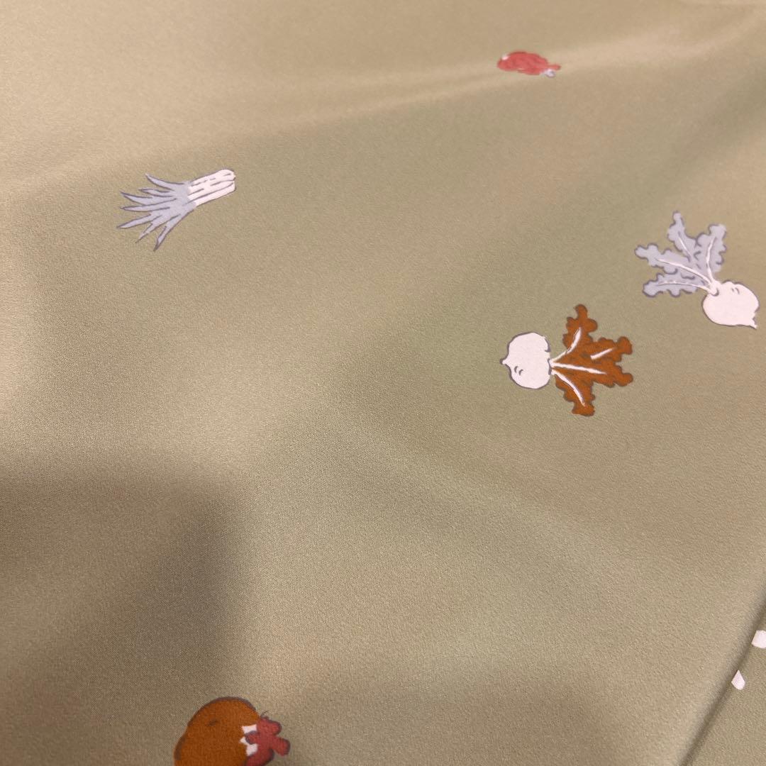 お襦袢反物　正絹　京友禅