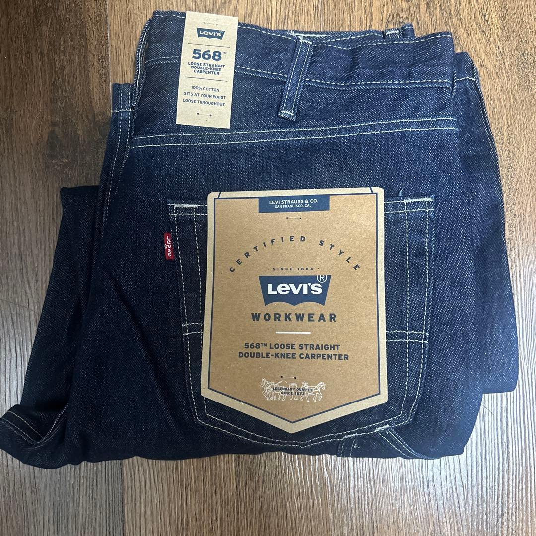 levi'sリーバイス　568 ダブルニー　34×30