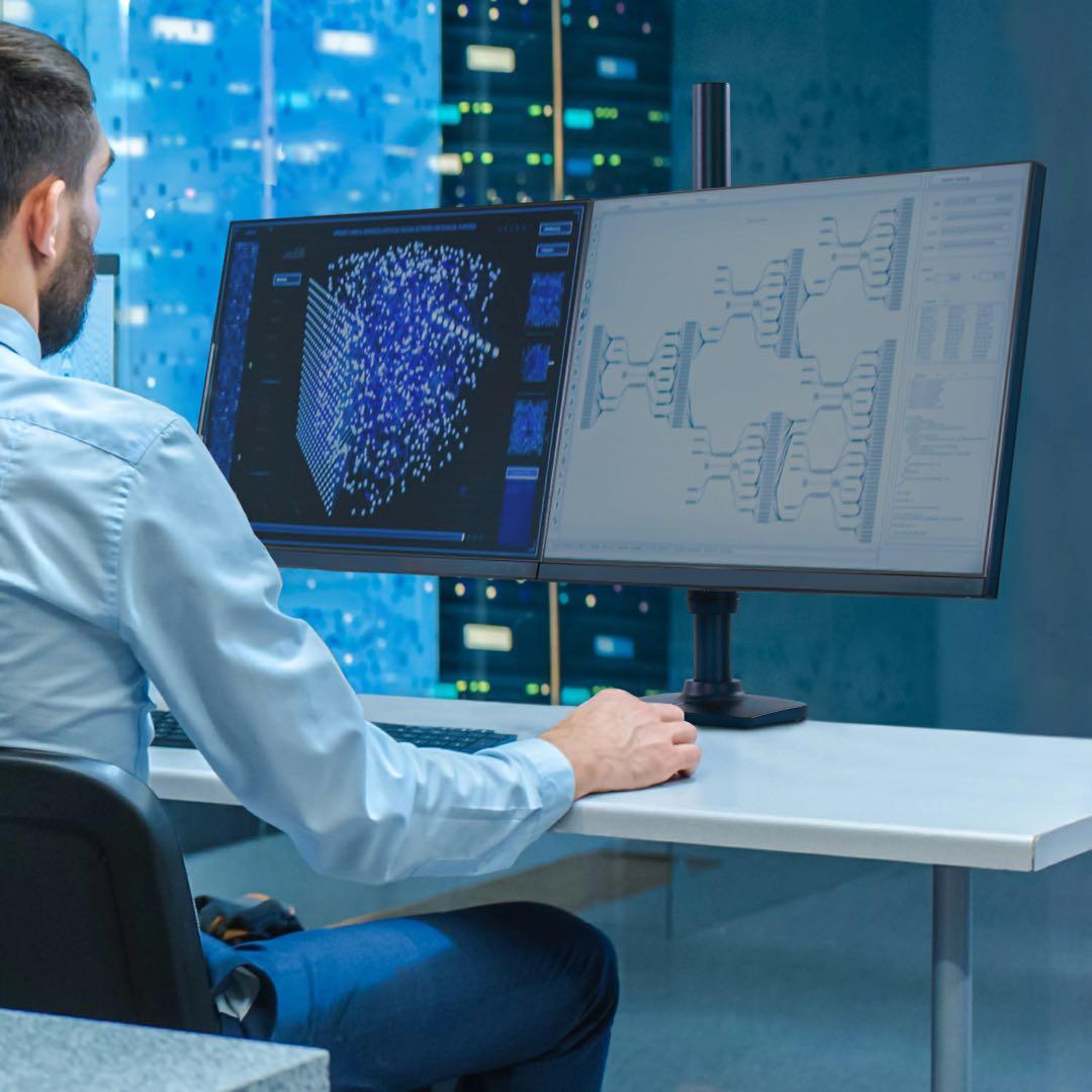 【新品・未開封】エルゴトロン LX デスクマウント デュアルモニターアーム