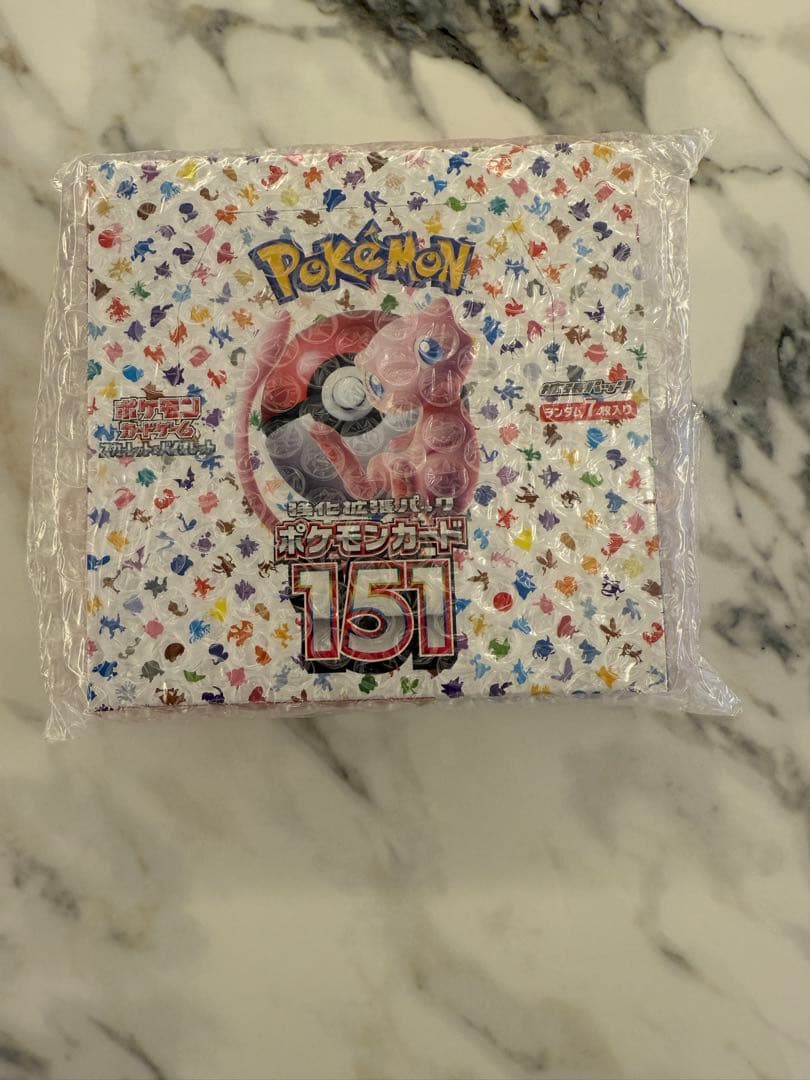 【未開封】ポケモンカード151 BOX シュリンク付き 日本版