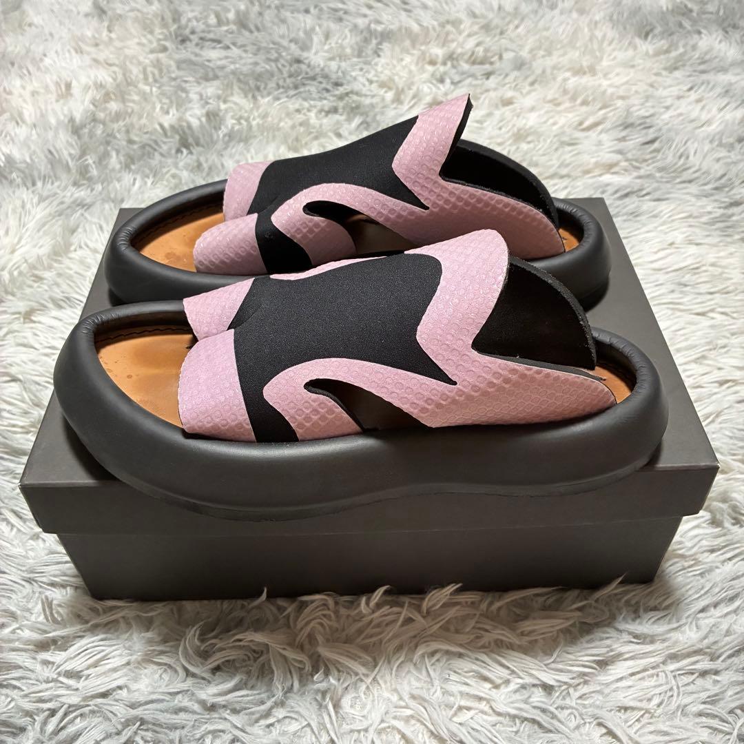 【美品】MIDORIKAWA RYO 忍者サンダル 淡パープル