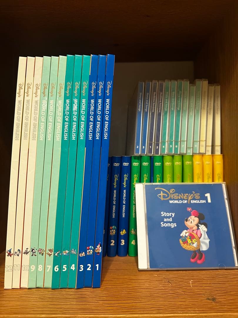 Disney's World of English 1-12巻 + CD