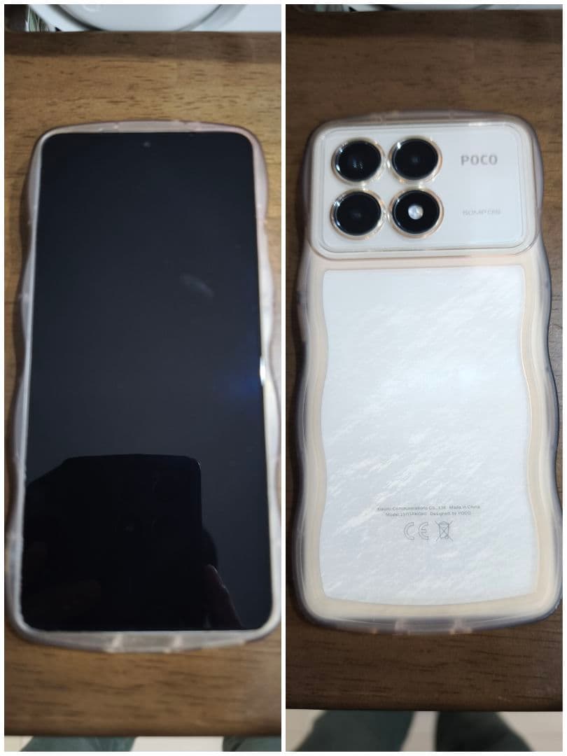 POCO スマートフォン 本体 ホワイト　本体のみ