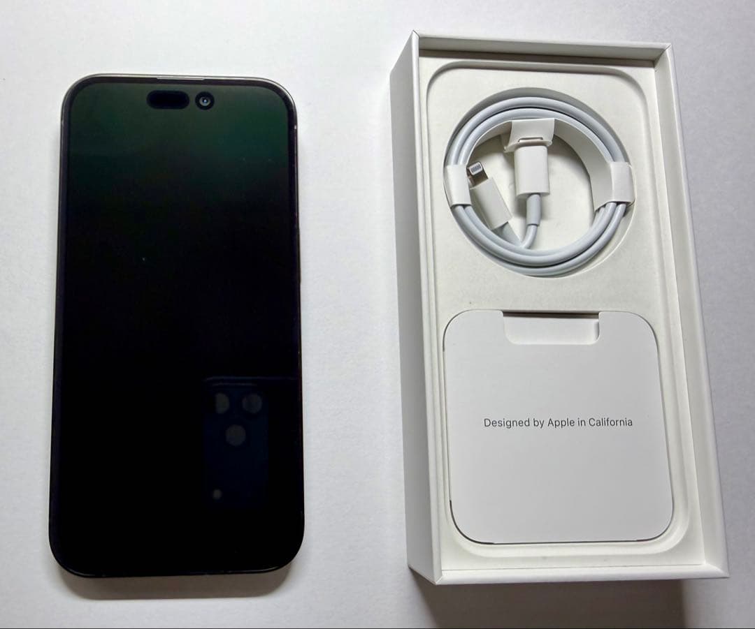 iPhone 14 Pro 256GB SIMフリー交換品バッテリー85% 美品