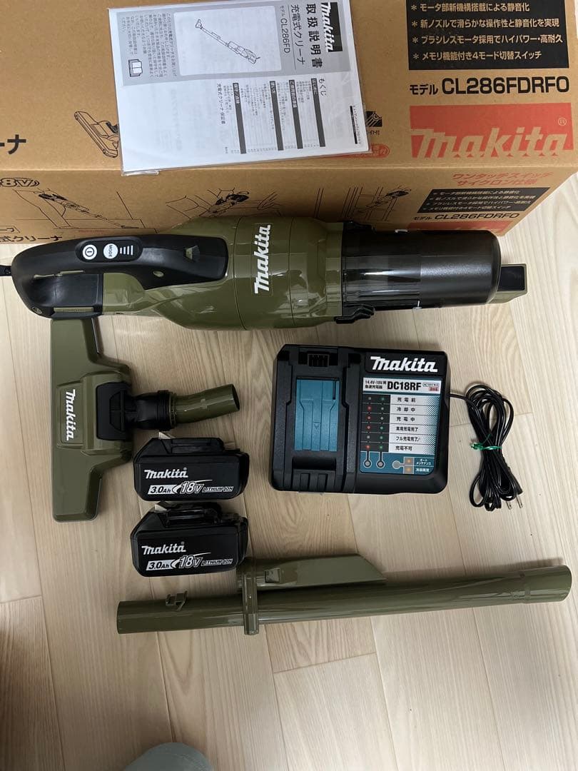 掃除機・クリーナー Makita CL286FDRFO 18v