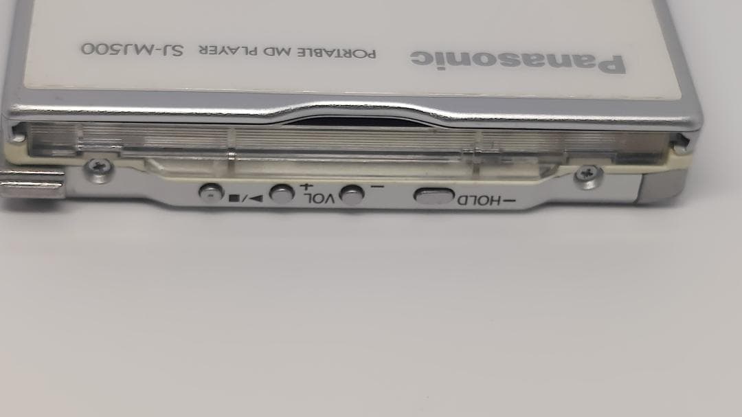 ✨Panasonic ポータブルMDプレーヤー SJ-MJ500／シルバー