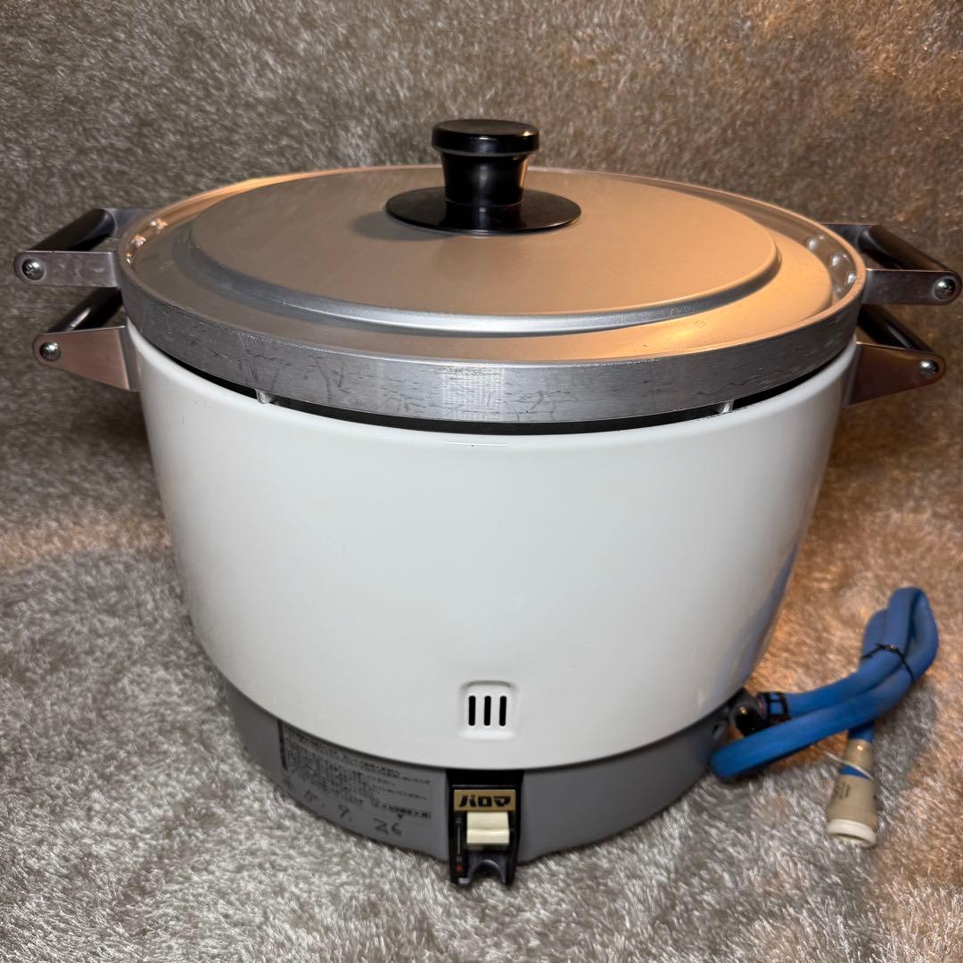 パロマ　ガス炊飯器 3.3升　ホワイト