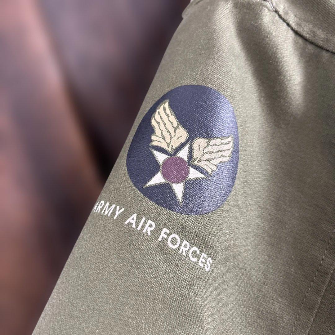 B-10 ARMY AIR FORCE ミリタリージャケット オリーブグリーン