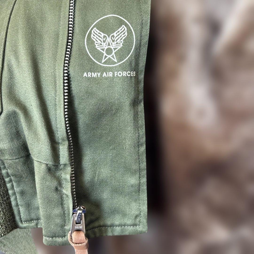 B-10 ARMY AIR FORCE ミリタリージャケット オリーブグリーン