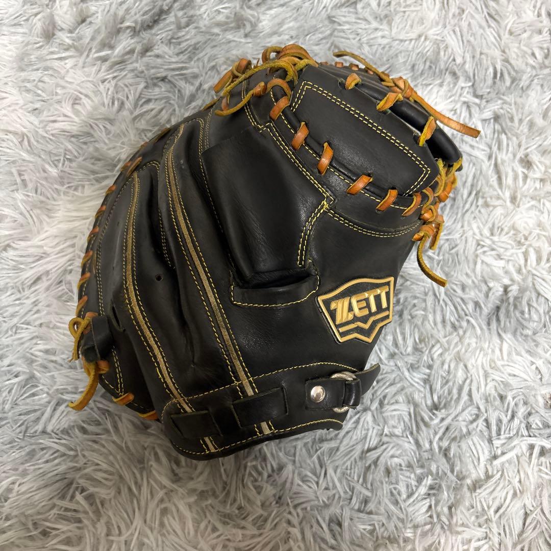慶*様 ZETT 軟式野球グローブ 黒