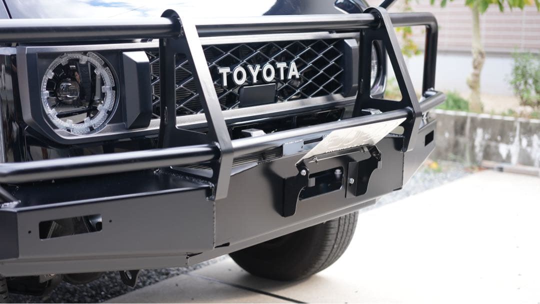 ウインチバンパー　再再販GDJ76 ランドクルーザー70 ARB