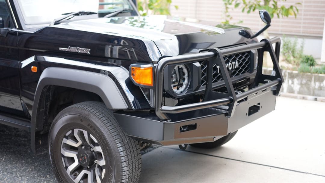 ウインチバンパー　再再販GDJ76 ランドクルーザー70 ARB