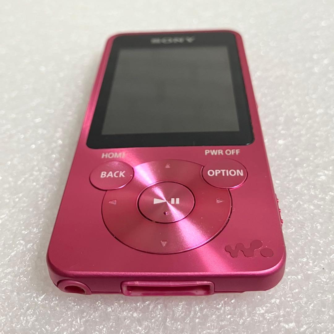 【美品　バッテリ良好】　SONY ウォークマン　NW-S15 16GB ビビッド