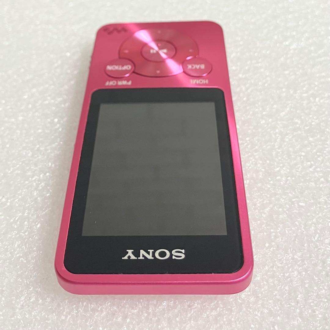 【美品　バッテリ良好】　SONY ウォークマン　NW-S15 16GB ビビッド