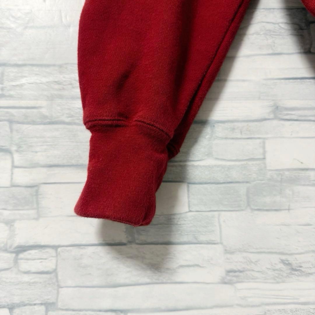 ピンクハウス フルジップ パーカー ワッペン ビッグロゴ レッド L