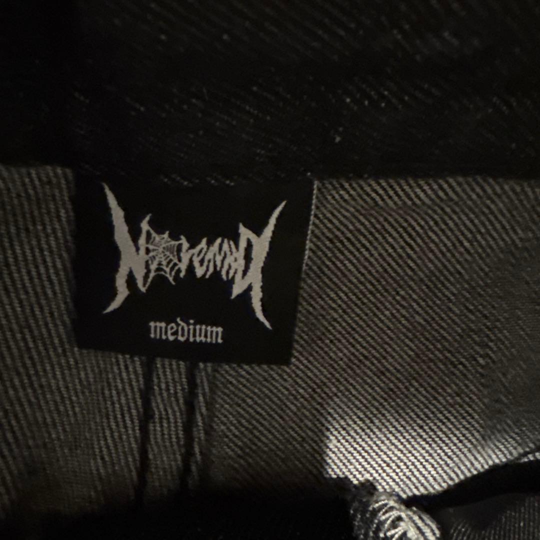 noremid ノーリミッド　ブラックデニムパンツ