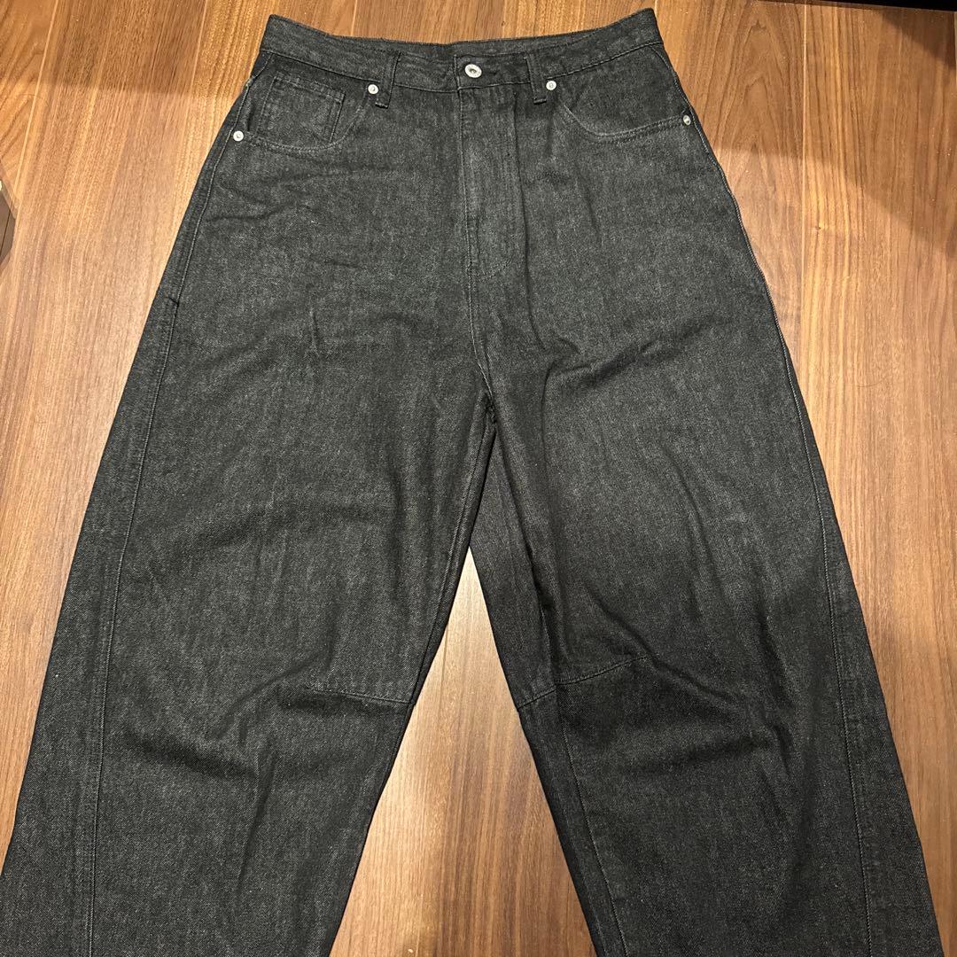 noremid ノーリミッド　ブラックデニムパンツ