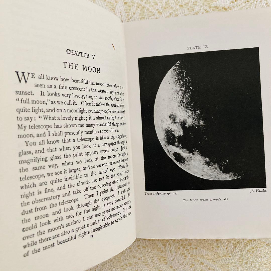 洋書　古書　アンティーク　Stars　イギリスの星図鑑　天文学　惑星　星座