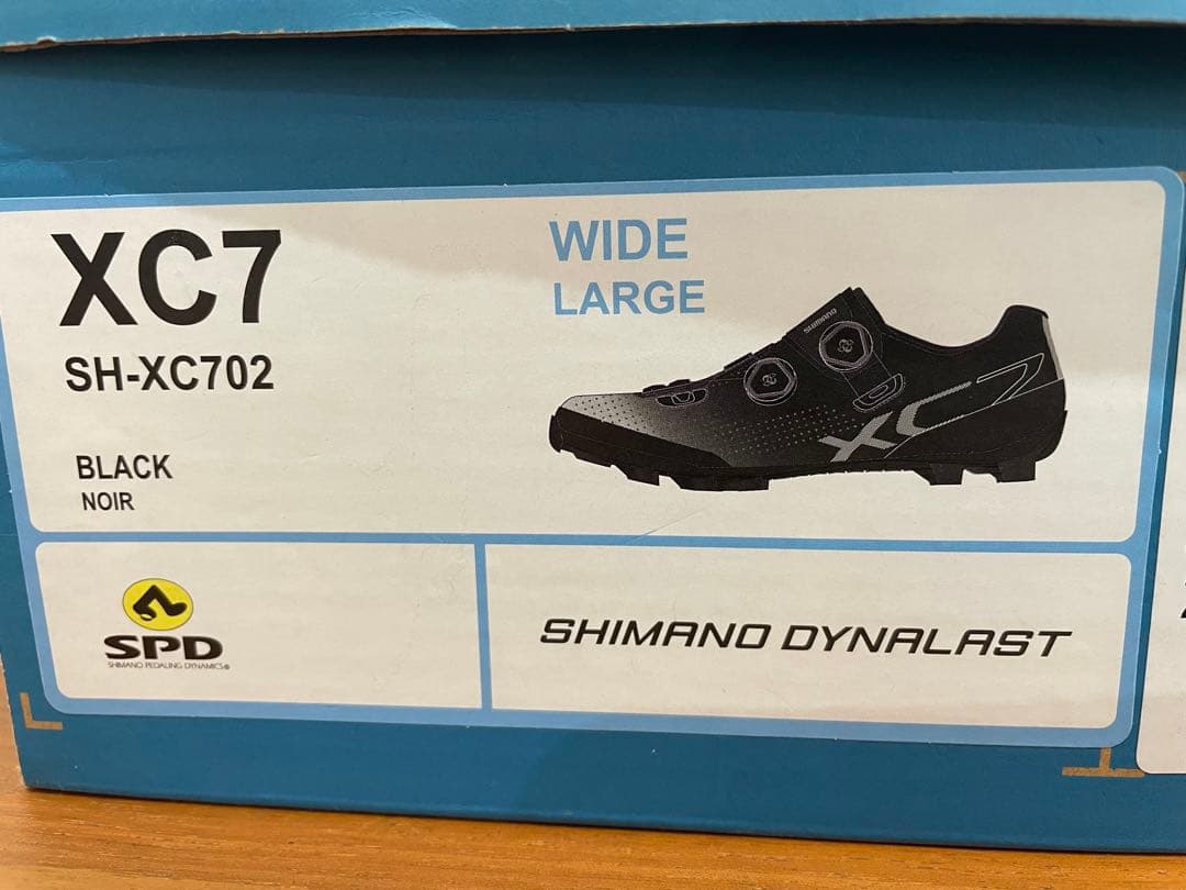 シマノ SHIMANO XC7 SH-XC702 ブラック　ビンディングシューズ