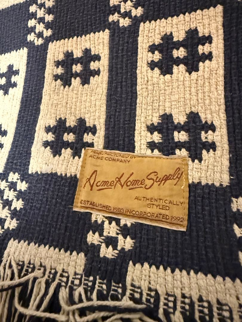 まさや　ACME furniture ラグ overshot rug