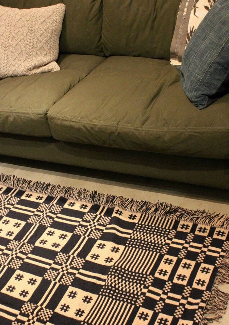 まさや　ACME furniture ラグ overshot rug