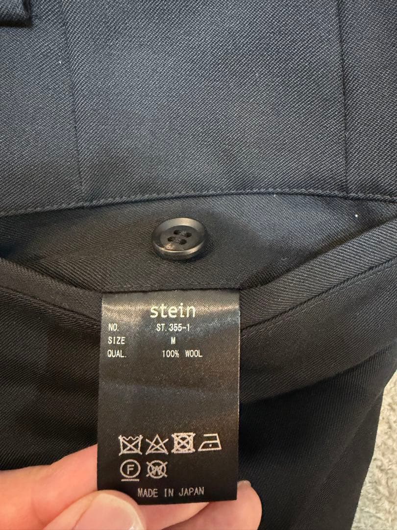 パンツ stein DOUBLE WIDE TROUSERS 22ss