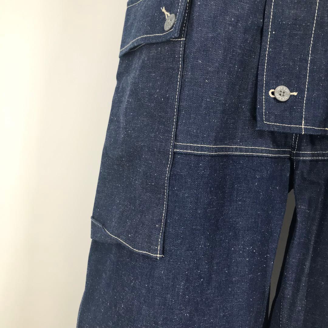 ナイジェルケーボン　オーバーオール　50　つなぎ　インディゴ