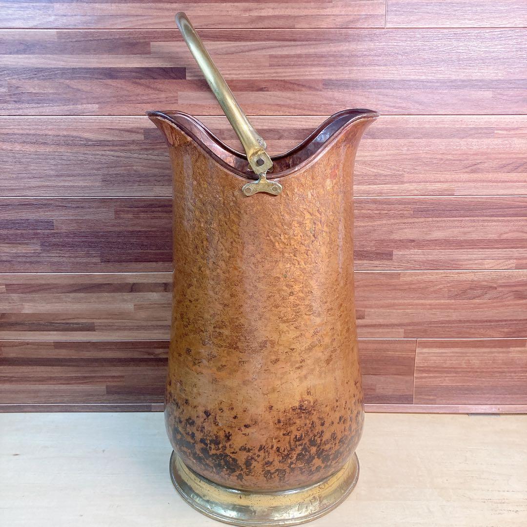 銅　傘立て　イタリア製