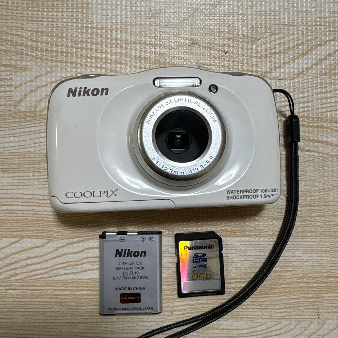 Nikon COOLPIX S33 コンパクトデジタルカメラ
