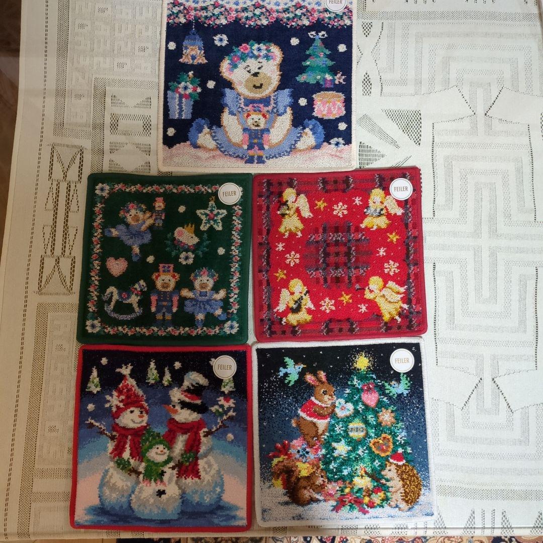 フェイラータオルハンカチ5枚セット