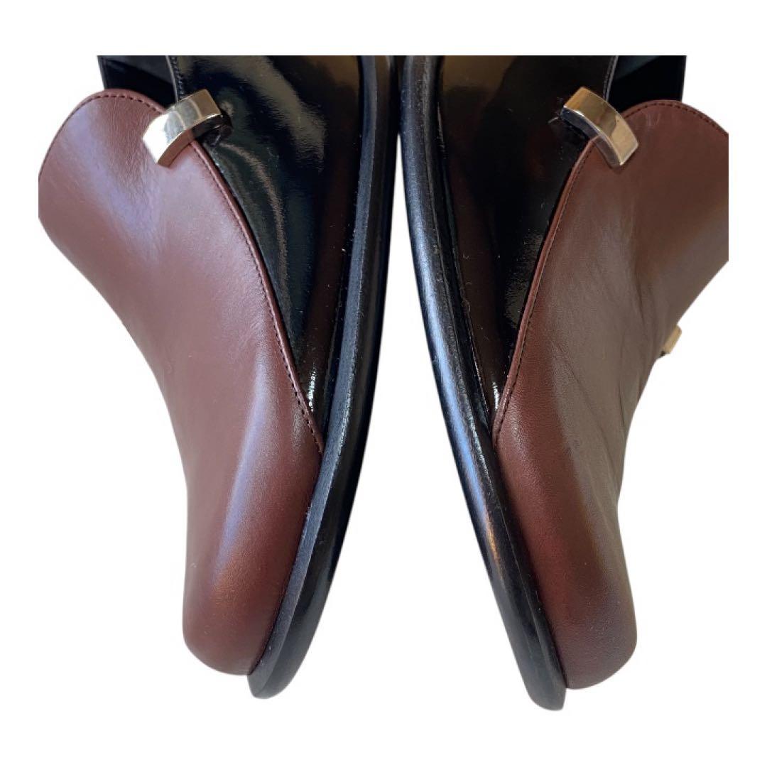 【希少】未使用品FENDIフェンディ靴ローファー 36.5 (23.5)レザー