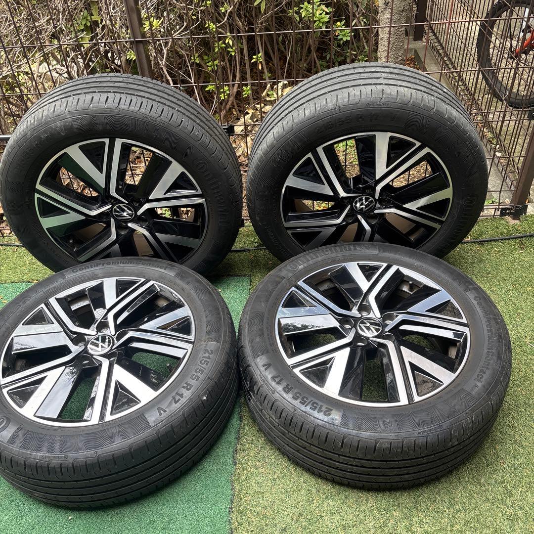 VW純正　215/55 R17 タイヤ・ホイールセット