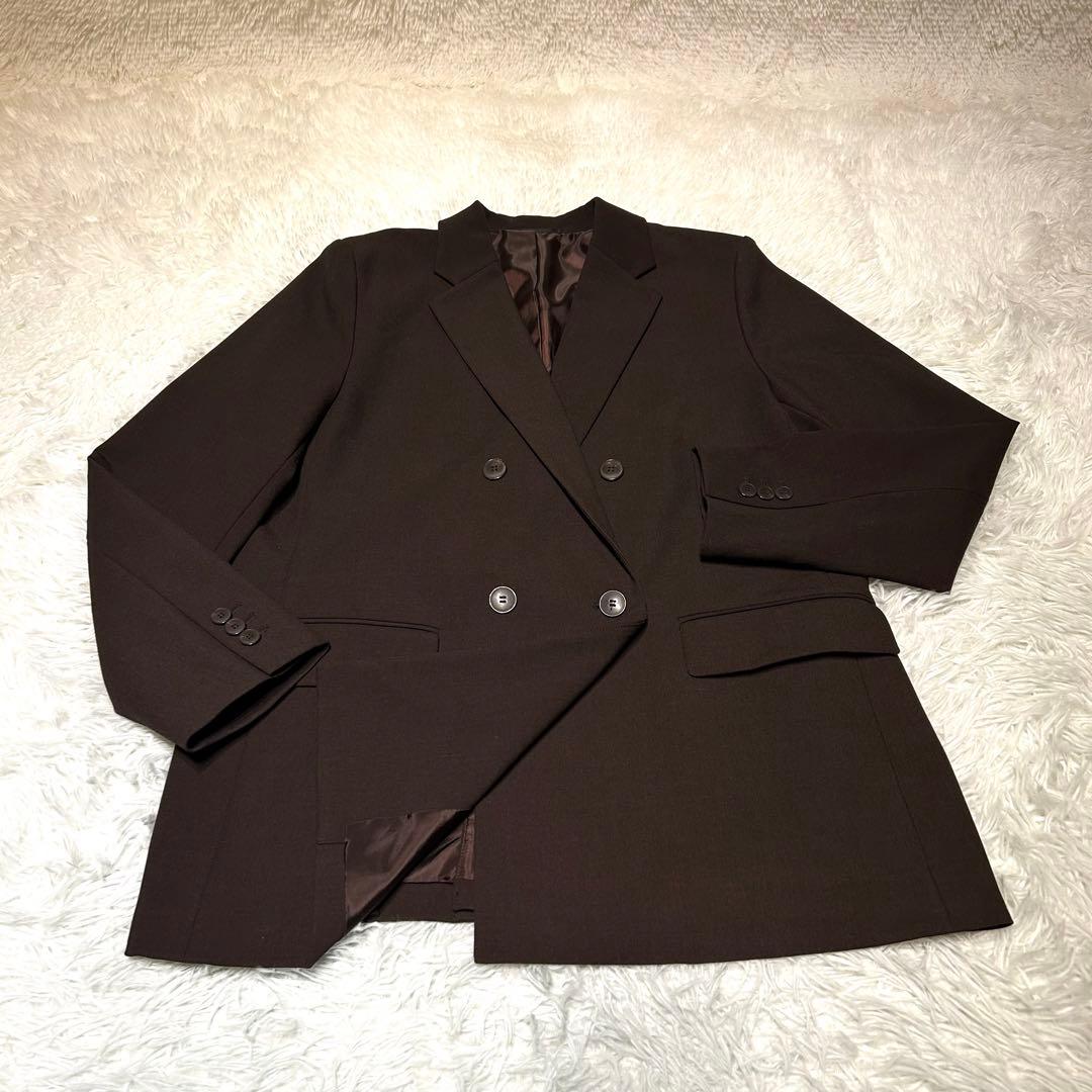 ひなた】今季即完売品‼️】未使用級✨】UNIQLO ダブルジャケット XL