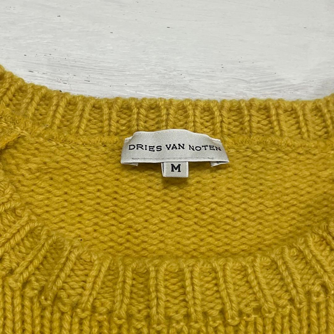 レア DRIES VAN NOTEN ライカ期　ウールニットセーター