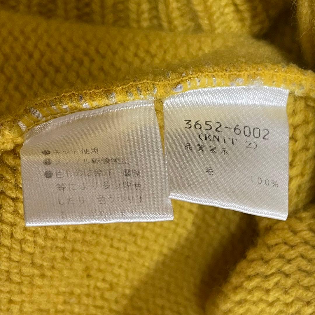 レア DRIES VAN NOTEN ライカ期　ウールニットセーター