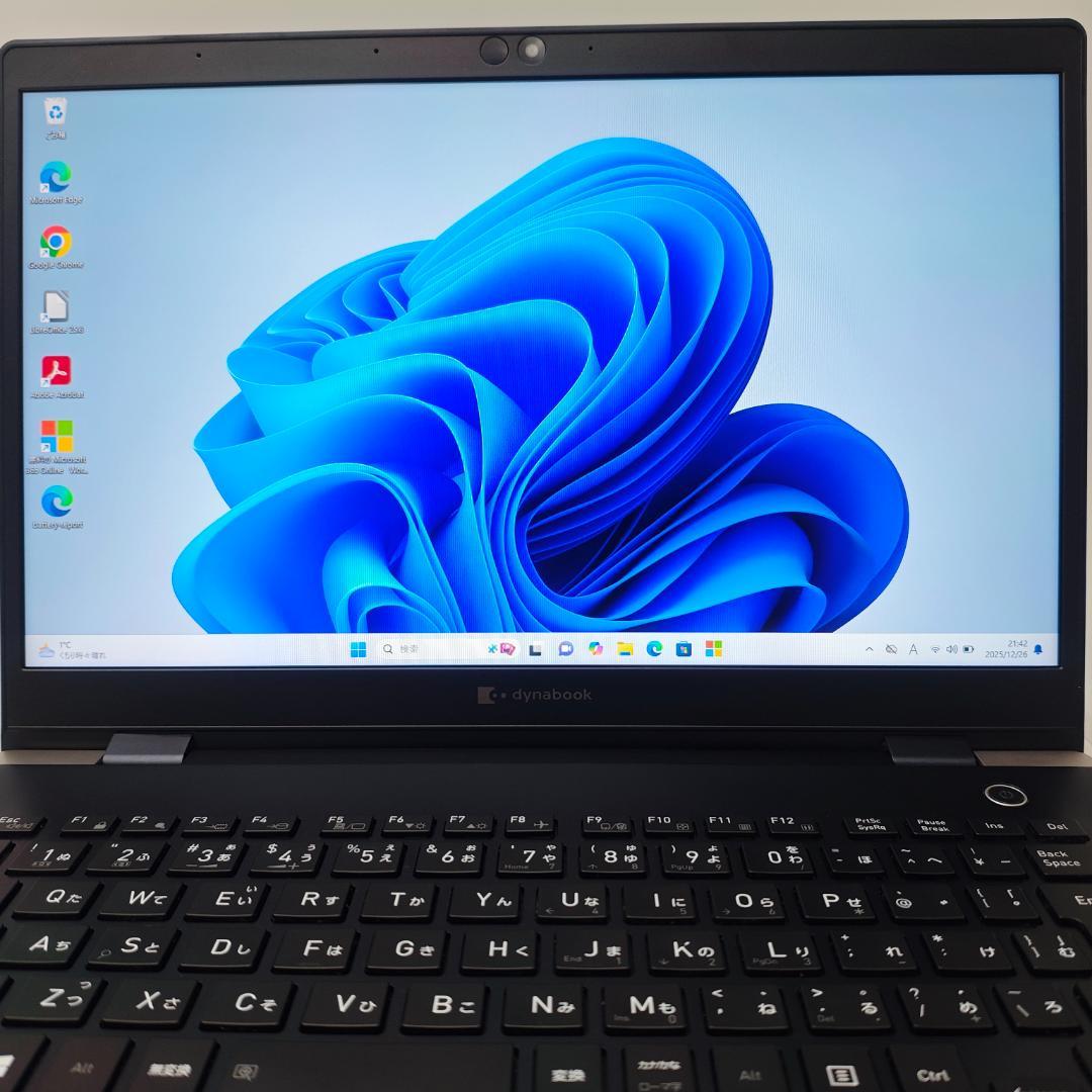 バッテリ新品！dynabook G83/FS 16/256 第10世代 i5⑫