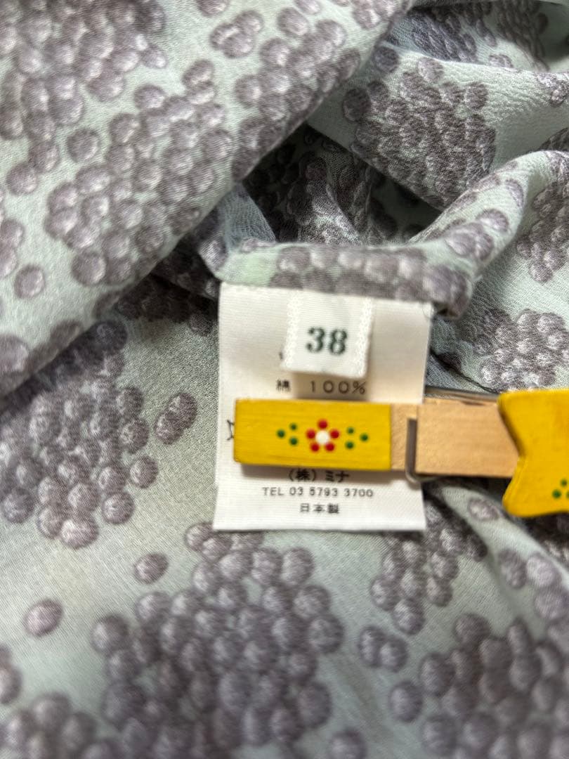 【新品】mina perhonen very berryコットンワンピース 38