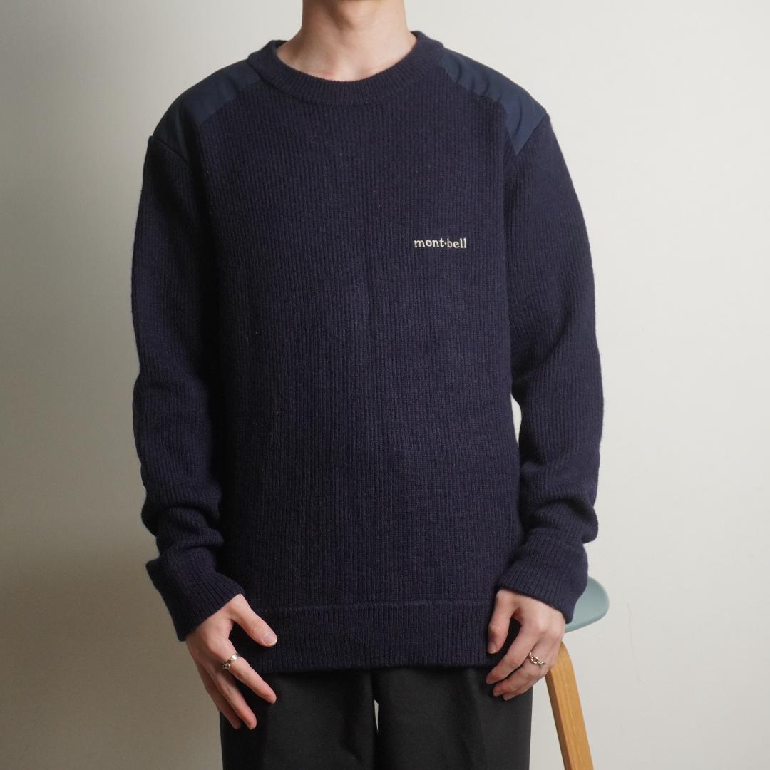 mont-bell ミッテルレギニットセーター コンバット ネイビー/FZ65