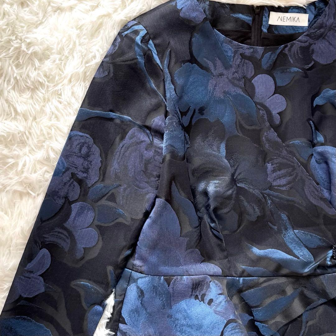 レリアン ネミカ（NEMIKA）フラワージャカード ワンピース フォーマル 9号