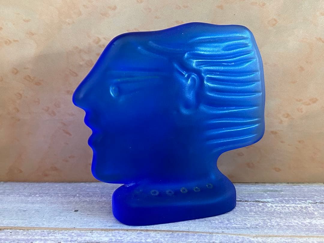 Daum ドームフランス　ガラス置物　オブジェ