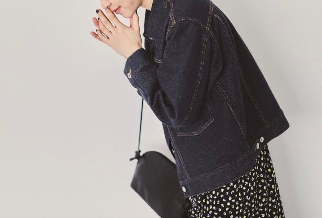 KURASHI&Trips 【美品】「柔らか、かろやか」新定番のデニムジャケット