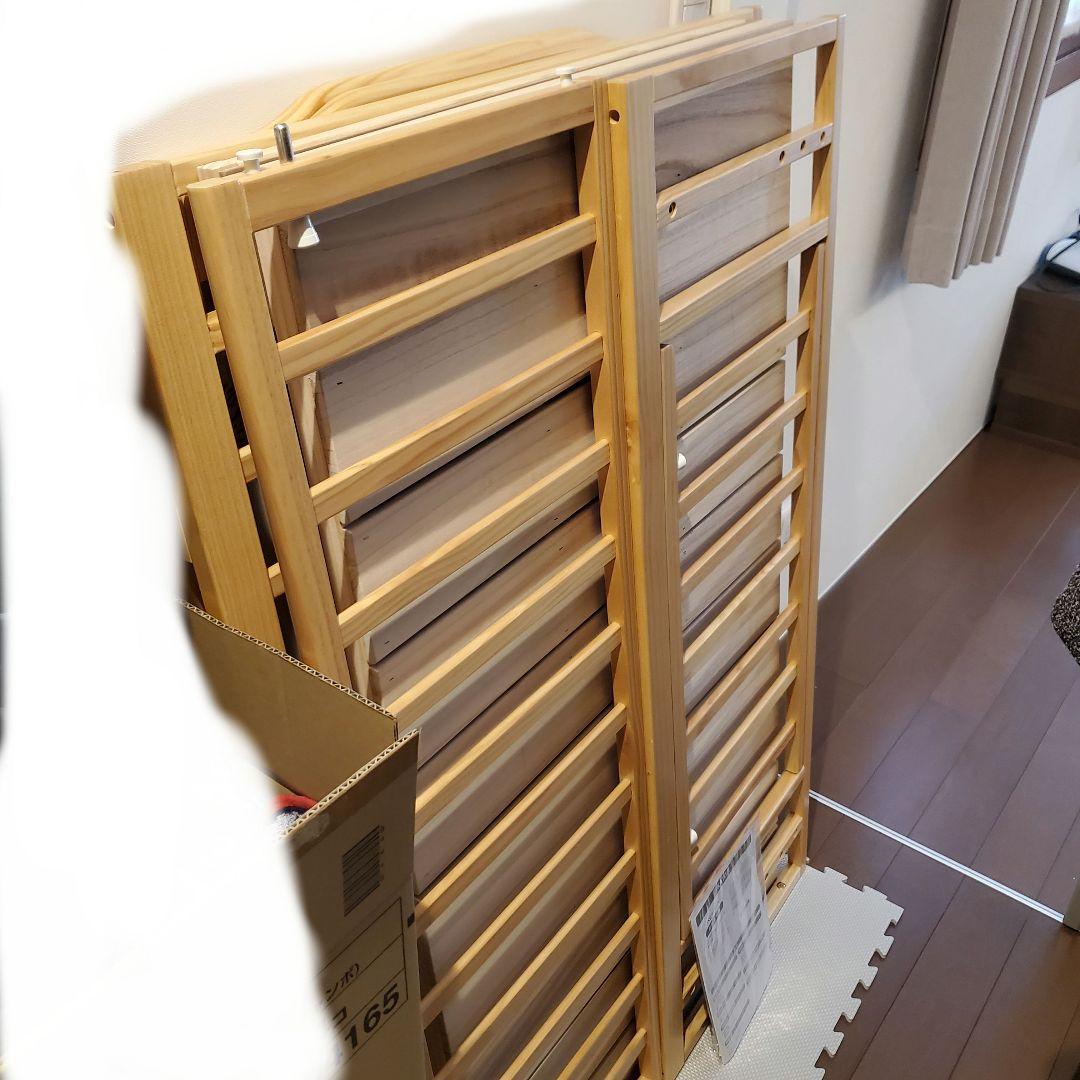 KATOJI ベビーベッド レギュラーサイズ 赤ちゃん布団&防水シーツ2枚付き