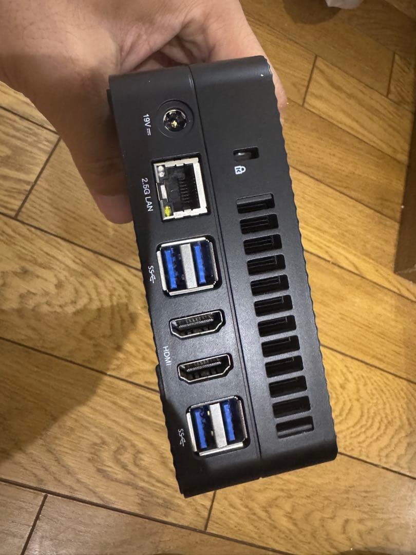 ミニPC UM690 Ryzen 9 32GB SSD1TB office2021