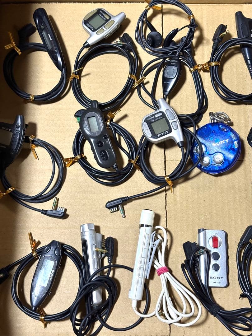 SONY カセット MD CD等 リモコン ジャンク品　40本まとめセット②